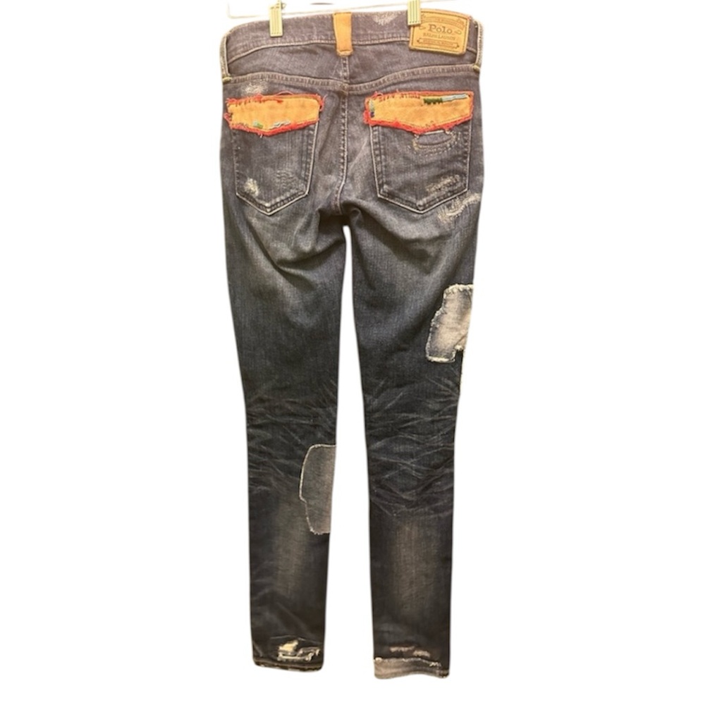 Polo Patchwork Distressed Jeans - image 2